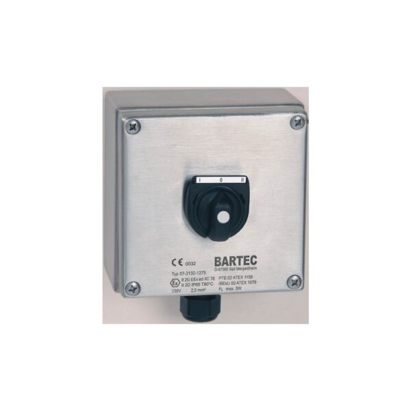 BARTEC ComEx 1 Gang Control Station (Stainless Steel 1.4404 / AISI 316L)