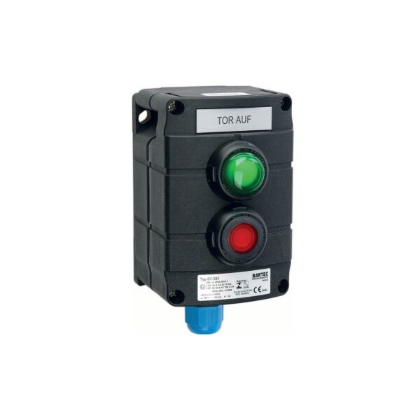 BARTEC ComEx 2-Gang Control Station (Thermoplastic)