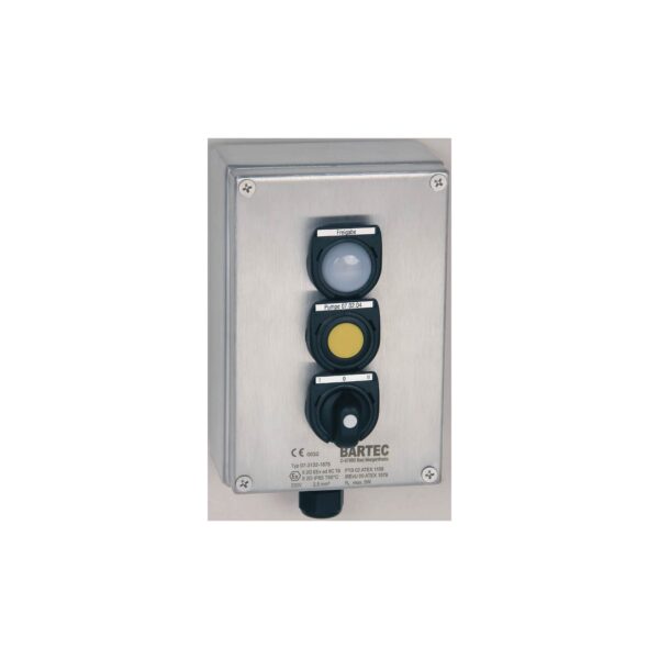 BARTEC ComEx 3 Gang Control Station (Stainless Steel 1.4404 / AISI 316L)